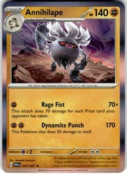 Annihilape 047/091 Paldean Fates Holo Rare