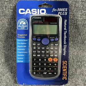 Casio FX-300ES PLUS Scientific Calculator Natural Textbook Display New Sealed