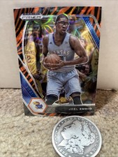 2021-22 Panini Prizm Draft Picks - Joel Embiid #59 Choice Tiger Stripes Prizm