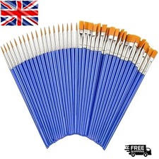 20 ARTISTS PAINT BRUSH SET WATERCOLOUR OIL ACRYLIC ART CRAFT FINE MODEL MAKING