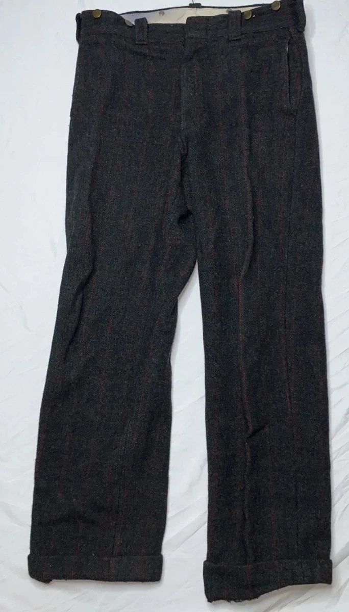 Wool Blend 30 Inseam Vintage Pants for Men for sale | eBay