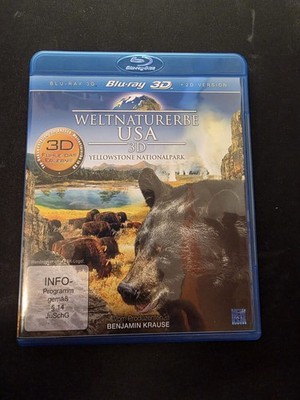 Weltnaturerbe USA 3D - Yellowstone Nationalpark  Blu-ray 3D