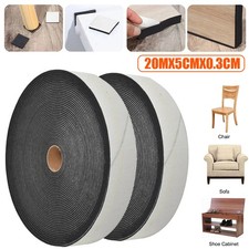 2 Rolls Felt Strip Roll Felt Tape Roll Self Adhesive Multipurpose Soundproofing