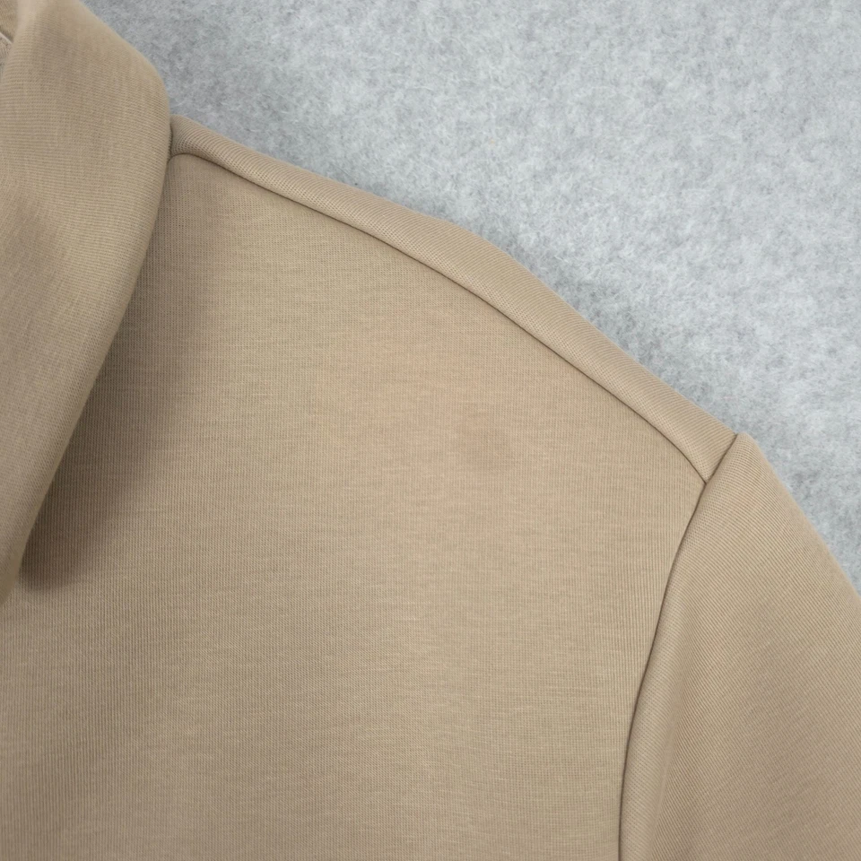 Chaqueta Nike Para Hombre Mediana Marrón Tecnología Polar Reimaginada Gran Tamaño Chaqueta Informal Foto 2 de 4