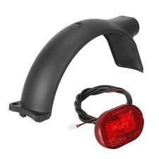 Rear Fenders Mudguard Taillight Set For Xiaomi Elite Electric Scooter Accessory