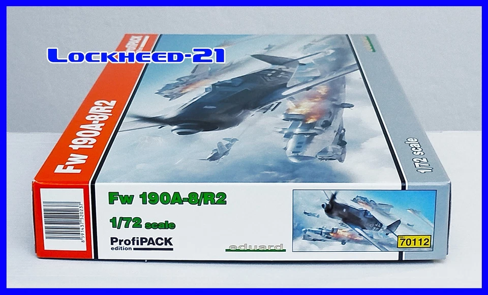2 kits - EDUARD 7094 1/72 Bf 110G-4 & EDUARD 70112 1/72 Fw 190A-8/R-8 ProfiPACK - Bild 3 von 4