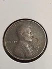 1913-S Lincoln Wheat Cent Penny V.G CONDITION Rare Coin
