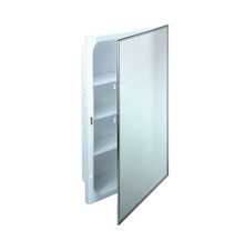 HD Supply Bathroom Recessed Mount Mirrored Medicine Cabinet 189812 24"