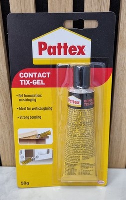 Pattex Contact Tix-Gel Kontaktkleber 50g Tube Kraftkleber Tropffrei Gelsystem