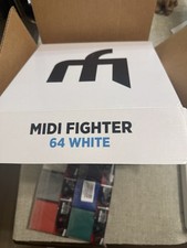 DJ Tech Tools MIDI Fighter 64 White Pad Controller 64 Keys USB