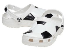 New Crocs Classic Soccer Ball Clogs Toddler Boys Sandals Shoes Size 9 C NWT