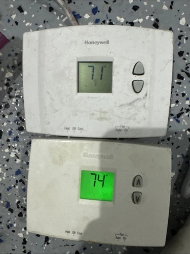 Honeywell PRO 1000 Thermostat TH1110DH1003 Horizontal Non-Programmable Pack Of 2