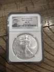 2013 AMERICAN SILVER EAGLE $1 NGC MS 70 MINT STATE 70 FIRST RELEASES