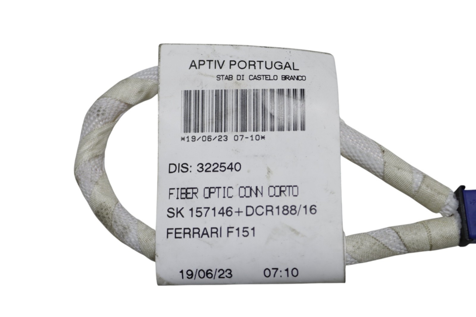 Ferrari 296 GT3 2022-2025 Right Cable P/N 322540