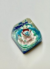 Handmade Resin Keycap   Togepi Creature Artisan Mechanical Keyboard