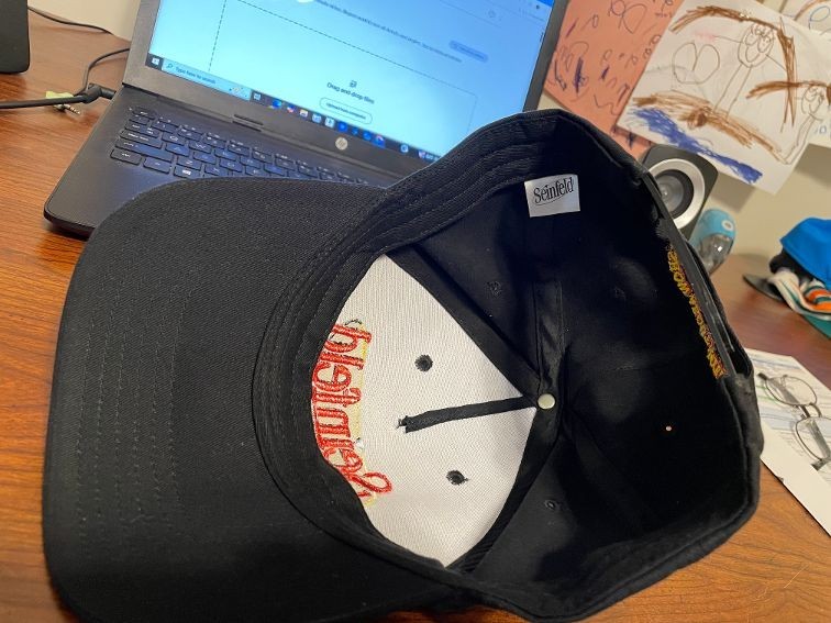 Seinfeld Black Adjustable Snapback Hat Officially… - image 4