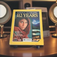 NATIONAL GEOGRAPHIC - 112 YEARS - 32-CD-ROM BOXED SET - CD-ROM