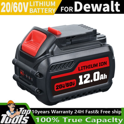 18V / 54V 12,0Ah für Dewalt DCB606, DCB612, DCB606-2, DCB609-2 20V/60V MAX Akku