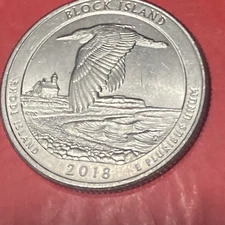 2018-P Block Island QUARTER NP • Buy 15 Get 40% Off • #250626