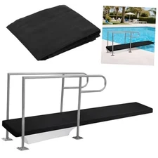 8 Ft Swimming Pool Diving Board Cover, 420D Oxford UV-Resistant Diving Board 