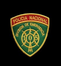 Aufnäher - Policia Nacional - Division de Em...
