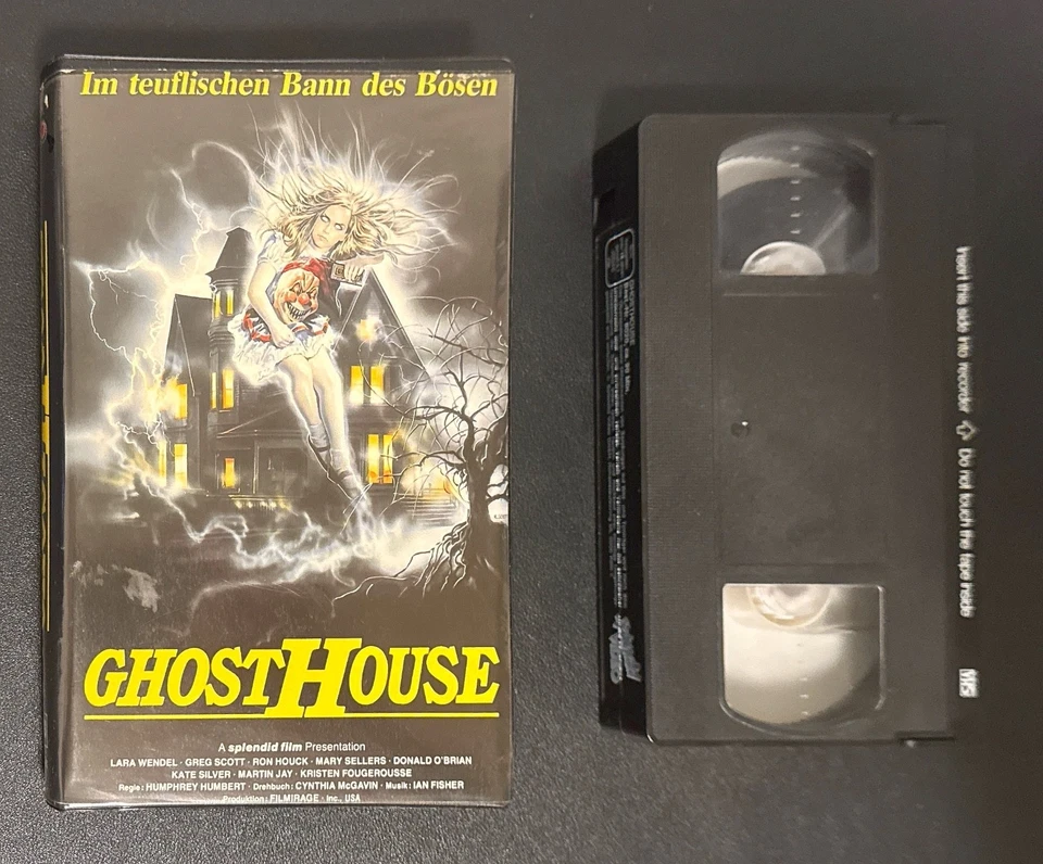 Ghost House FSK18 Horror 1988 90Min. Splendid Sammler RAR Softbox VHS - Bild 3 von 4