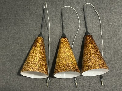 Lot Of 3 Pieces Tech Lighting Freejack Compatible Retro Pendants Light 32  Cord
