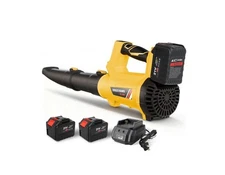 blower leaf cordless battery 680 cfm 280 mph 21v handheld tool powered charger