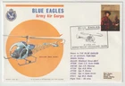 19/4/1974 UK GB Flown Cover - Army Air Corps - Blue Eagles - Westland Sioux AH M