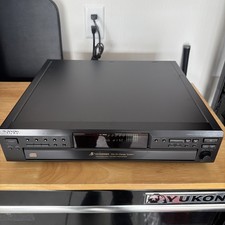 Vintage Sony 5 Disc Changer Ex-change System CDP-CE345 NO remote Tested