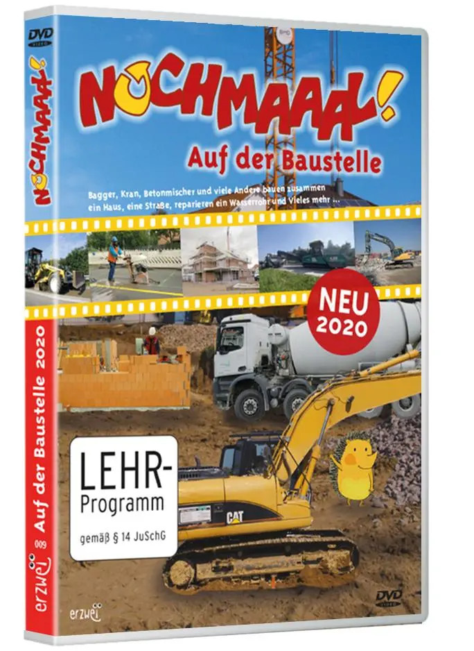 Nochmaaal! - Auf der Baustelle | Reale Filme - für Kinder ab 2 Jahren | Herrmann - Image 2