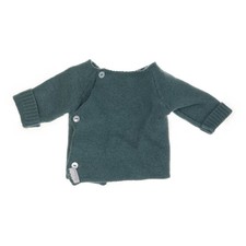 Selana, Strickjacke, Unisex (Kinder), Größe: 62, Grün, Merinowolle #Wgt