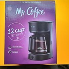 Mr. Coffee 12 Cup Switch Coffee Maker - Black. Easy On/Off. 