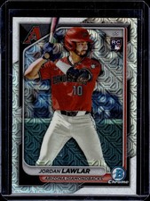 2024 Bowman Chrome Mega Box - Jordan Lawlar #96 Rookie M/B Mojo Refractor (RC)