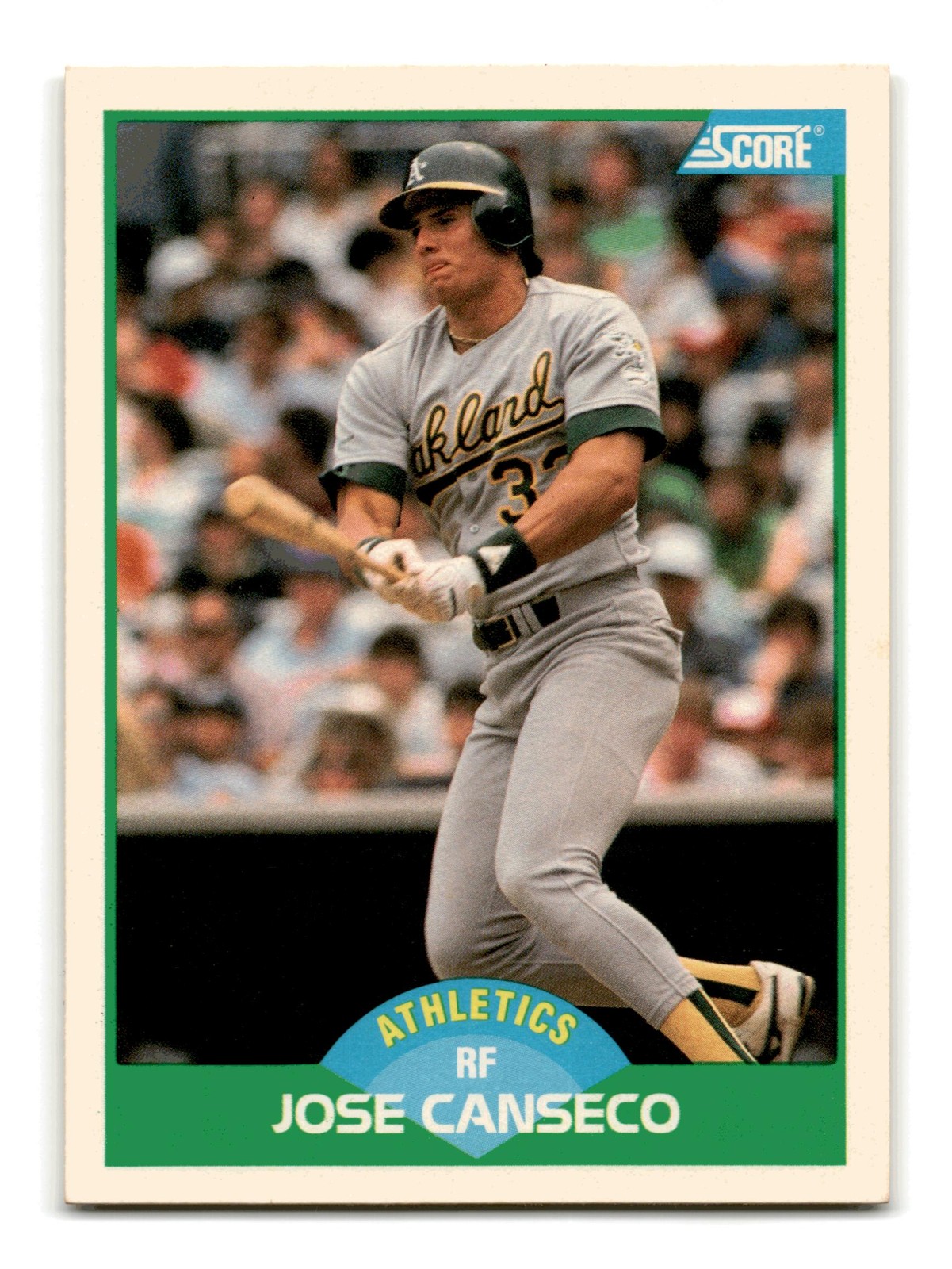 Jose Canseco 1989 Score #1 Oakland Athletics NM-MINT