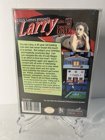 Larry Long Look For Lucious Lover Nintendo NES KHAN Games RetroUSB Leisure Suit