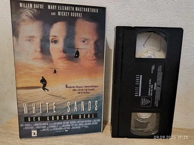 [VHS] ►WHiTE SANDS - DER GROSSE DEAL (1992)◀︎ Willem Dafoe | VCL Grossbox - Bild 1 von 4