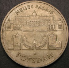 GERMANY (East) 5 Mark 1986 - New Palace of Potsdam - aUNC - 1306 ¤