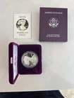 1986-S Proof American Silver Eagle Dollar $1 Box & COA US Mint Bullion OGP