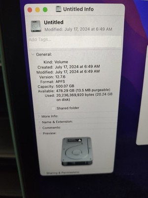 2015 Apple MacBook Pro 13'' Retina i5 / 16GB / 512GB SSD OS Monterey-USED-READ