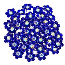 40 PCS UShaped Rhinestone Flower Hair Pins Crystal Bridal Wedding Accessories