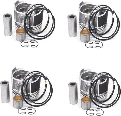 V1903 Piston + Piston Rings Set STD 80.0mm for Kubota V1903 Engine Piston Kit