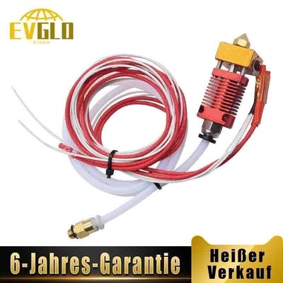 MK8 3D Printer Upgrade Extruder Hot End Kit Düsen Für Creality CR-10 Ender 3 DE