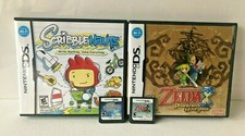 Nintendo DS ScribbleNauts w Case Instruction Manual