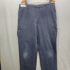 Red Kap Pants mens 40x32 Work Uniform cargo navy blue