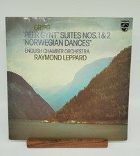 Grieg Peer Gynt Suites 1 2 Norwegian Dances English Chamber Orch Record Album LP