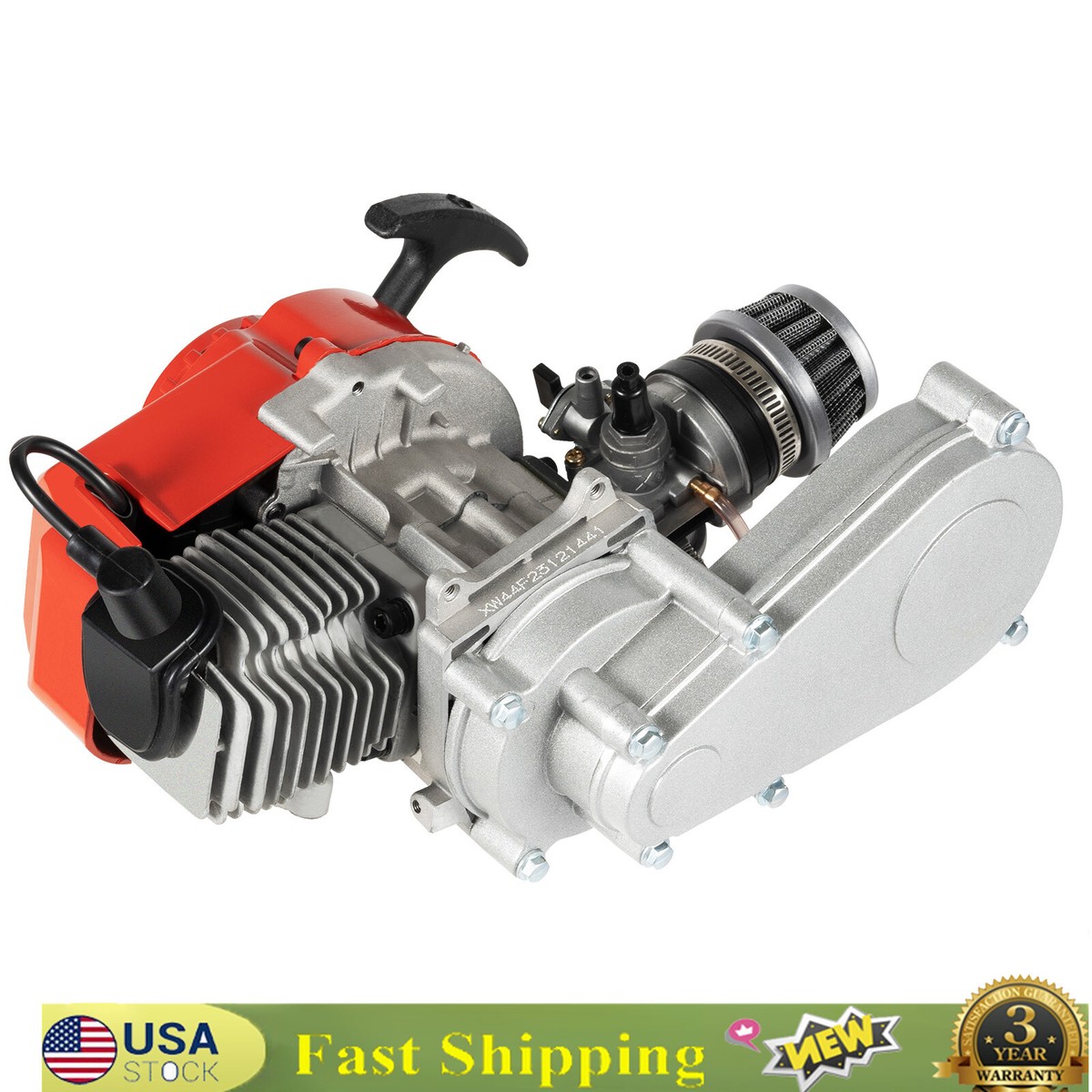 49CC 2 STROKE Pull Start Engine Motor Complete For Pocket Mini Dirt - View #10