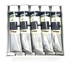 5 Pack of Artist Quality Oil Paint, Color: Phthalocyanine Blue, 170 ml Tube