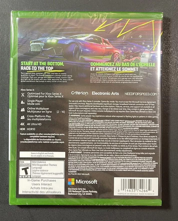 Need For Speed: Unbound - Xbox Series X 