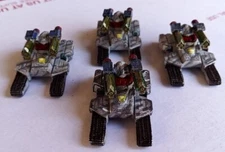 BattleTech Painted Carnivore Heavy Assault Tanks Iron Wind Metals HUGE Pewter